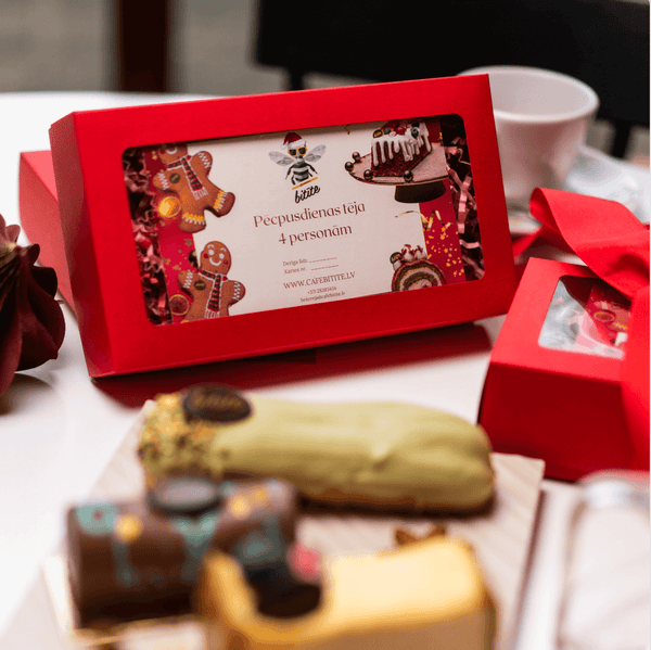 Pēcpusdienas tēja 4 personām